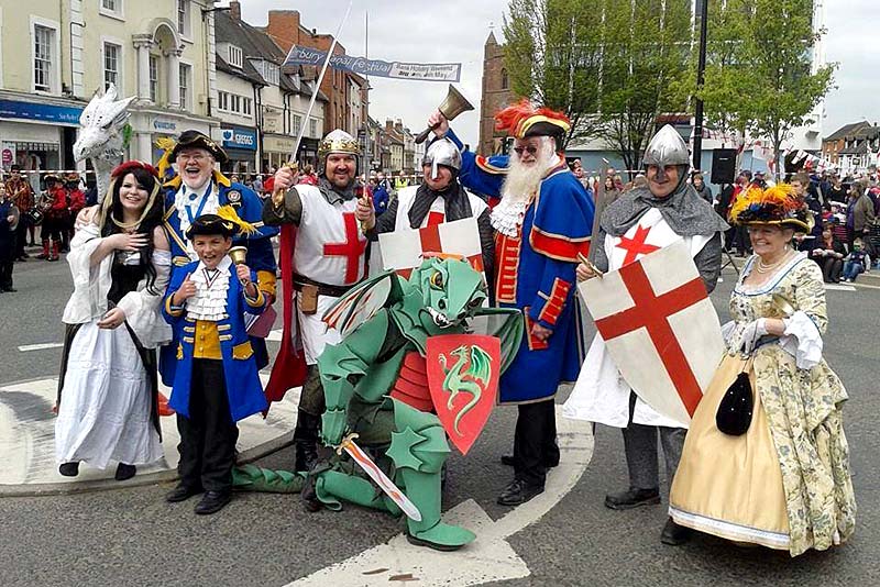 st georges day event newport