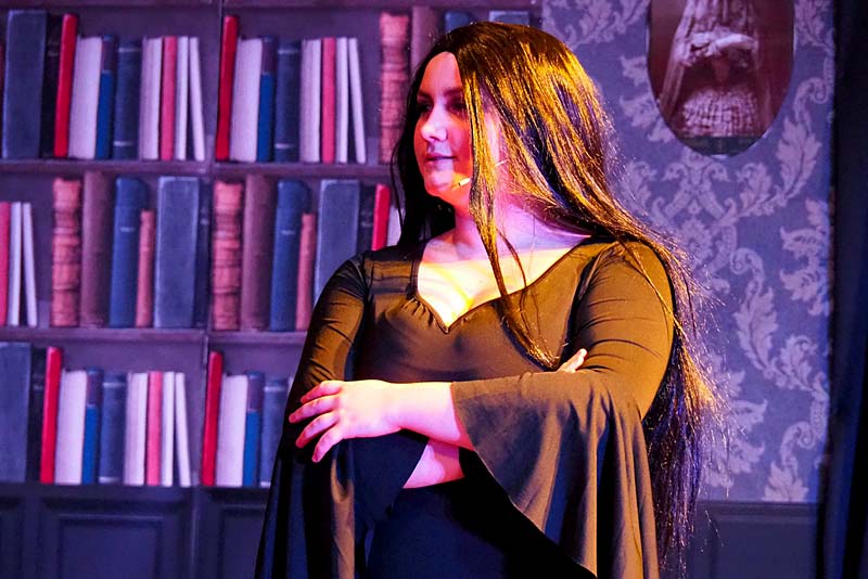 burton borough students perform on stage