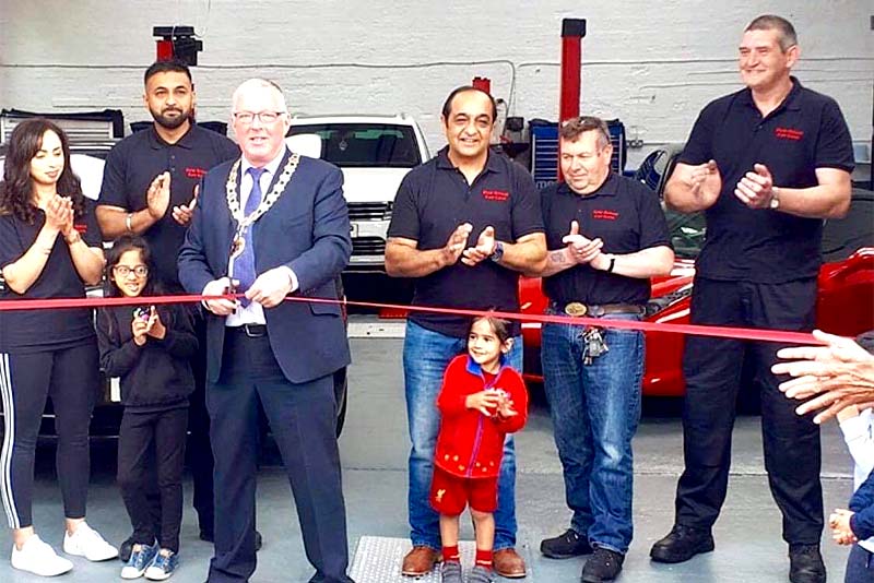 Mayor opens new workshop