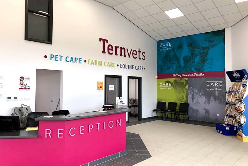 Tern Veterinary Group, Newport Shropshire, 01952 820222