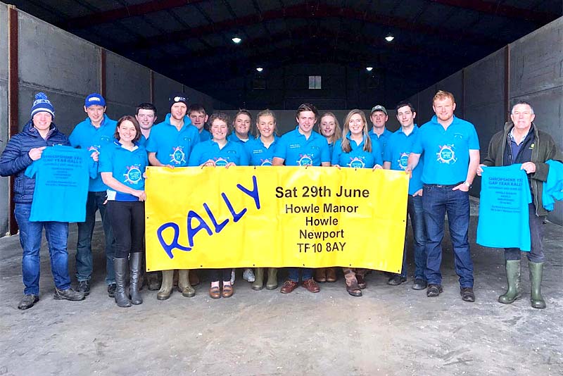 All invited to Shropshire Young Farmers Rally and Dance