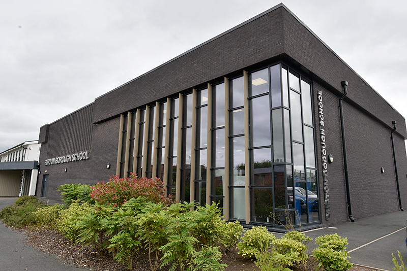 outside shot of newport school