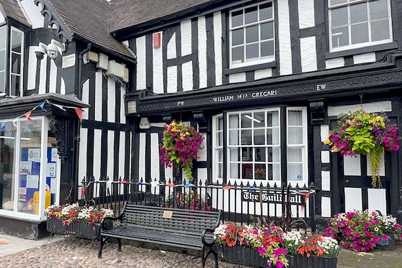 tudor building on newport high street