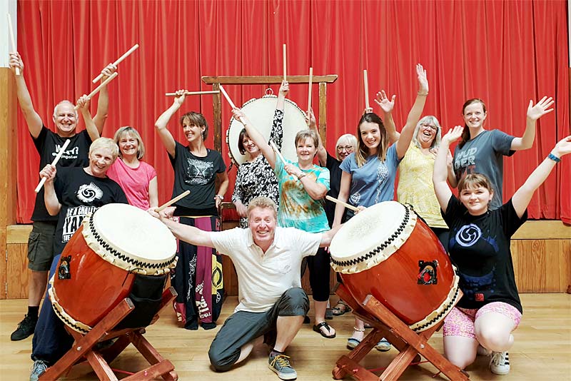 james brown taiko drummer